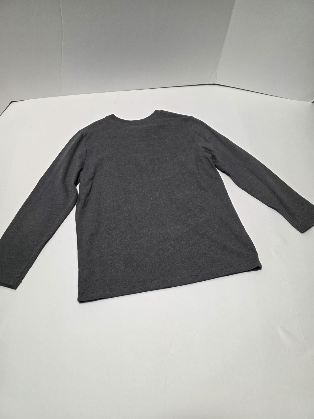 Boy's Size 8 Long Sleeve Henley & Waffle Knit Tops Bundle- Navy, Red, Gray, Blue - Picture 12 of 13